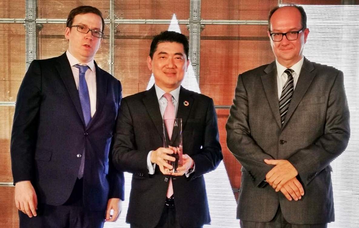ซีพีเอฟ คว้ารางวัล บริษัทที่โดดเด่นที่สุดในกลุ่มธุรกิจการเกษตรของไทย เวที The Asiamoney Awards 2019